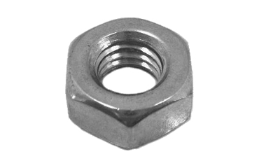 鉄 六角ナット(2種)(国産)(中村螺子)(ミリネジ)